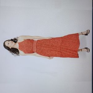 Gorgeous Lost + Wander Everyday Adventure Halter Maxi Dress, L